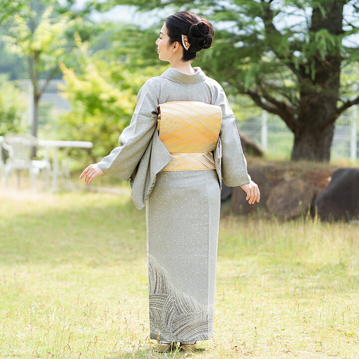 733 半額セール やまと誂え 正絹 友禅 訪問着 4点フルセット 訪問着