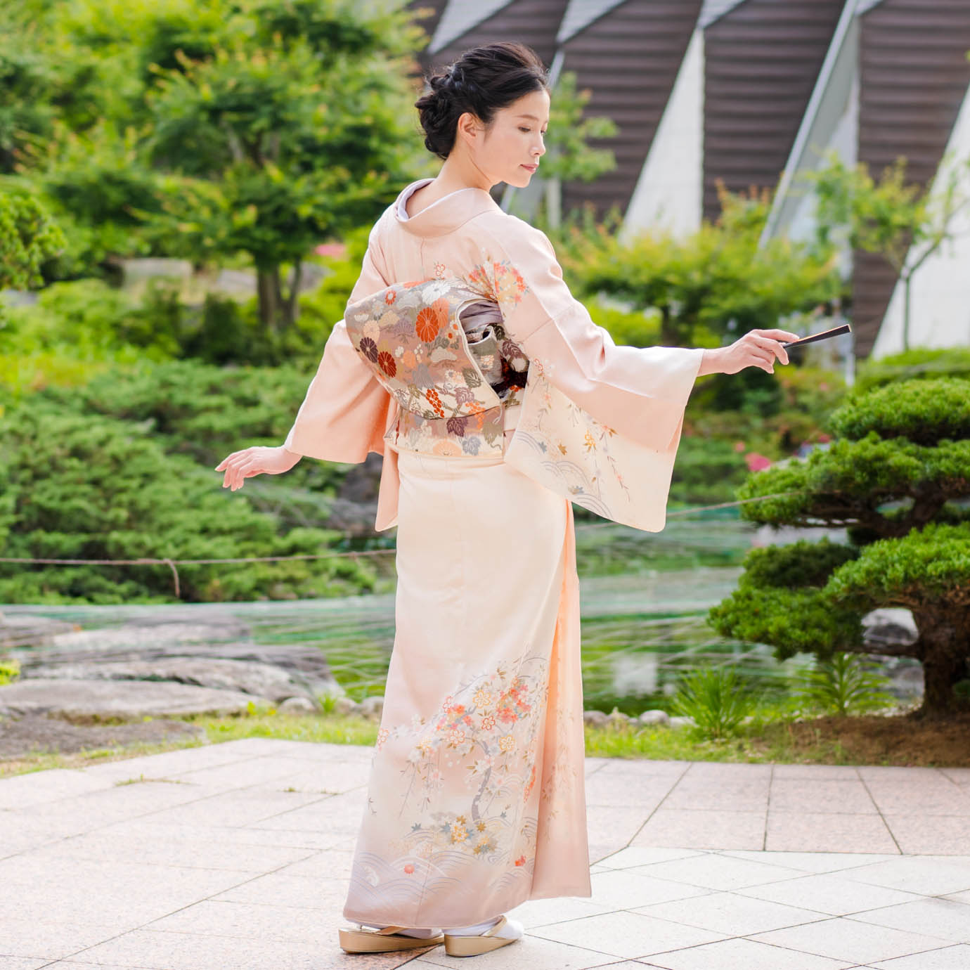 楽天市場】【レンタル 高級正絹 訪問着 フルセットレンタル】訪問着