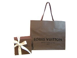 楽天市場】Louis Vuittonルイヴィトン 紙袋ショッパー ラッピング S