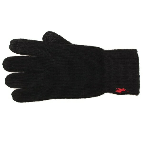 楽天市場】ポロラルフローレン 手袋 ニット タッチ グローブ ブラック