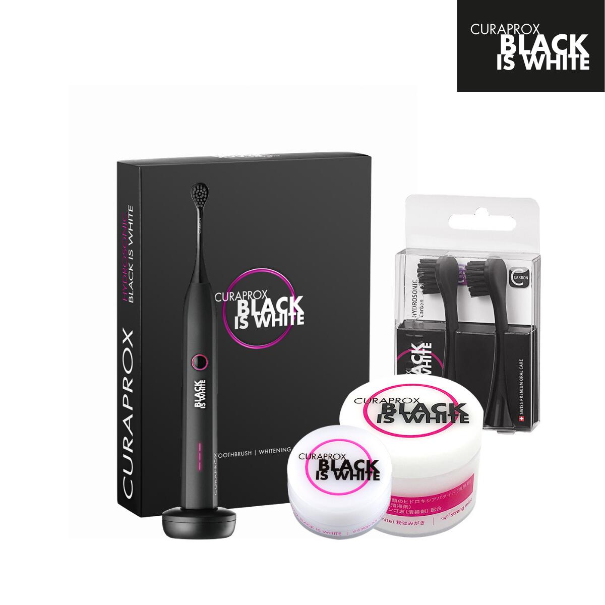 楽天市場】クラプロックス 音波式電動歯ブラシ ブラックイズホワイト