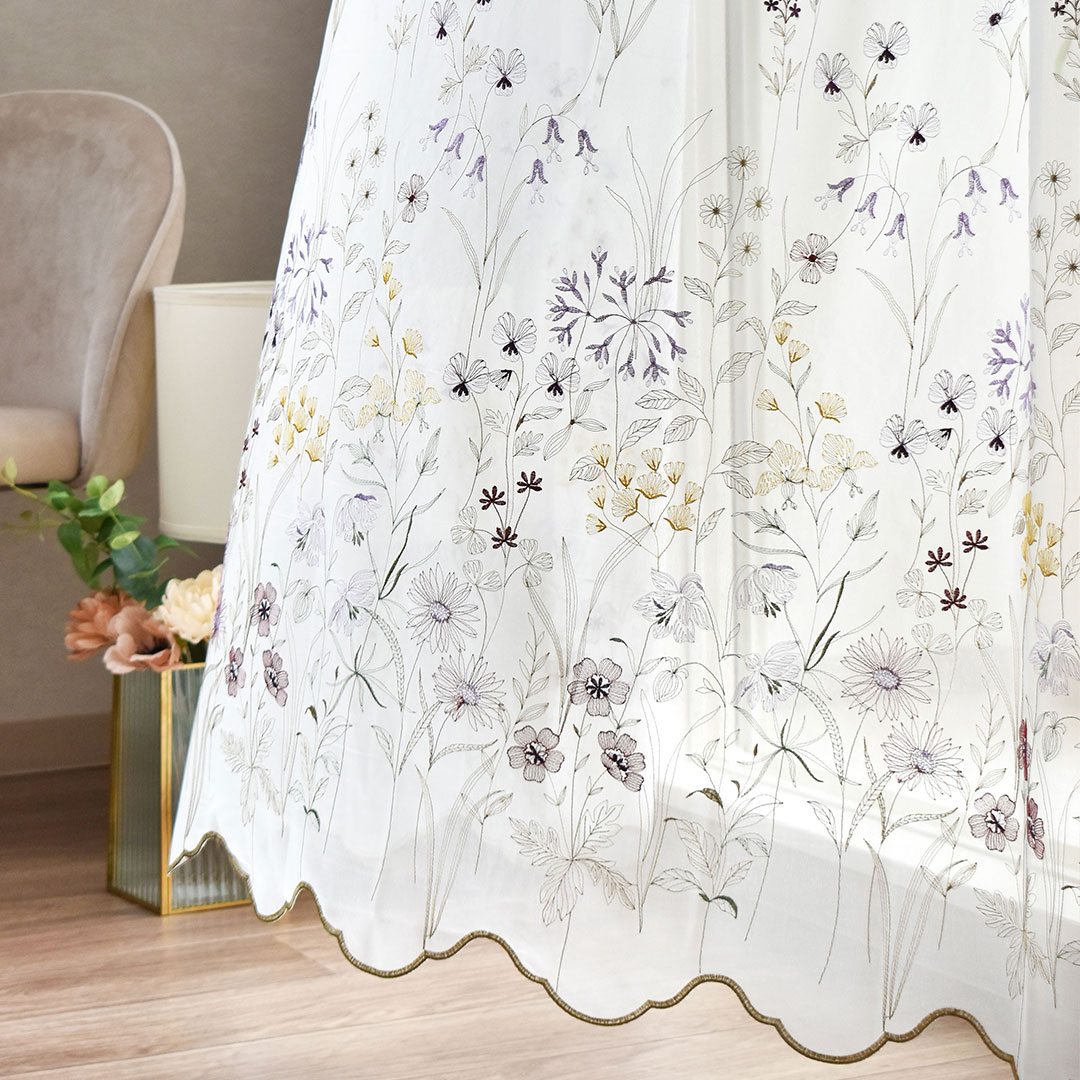 楽天市場】レースカーテン オーダー 刺繍 トルコ刺繍 トルコレース