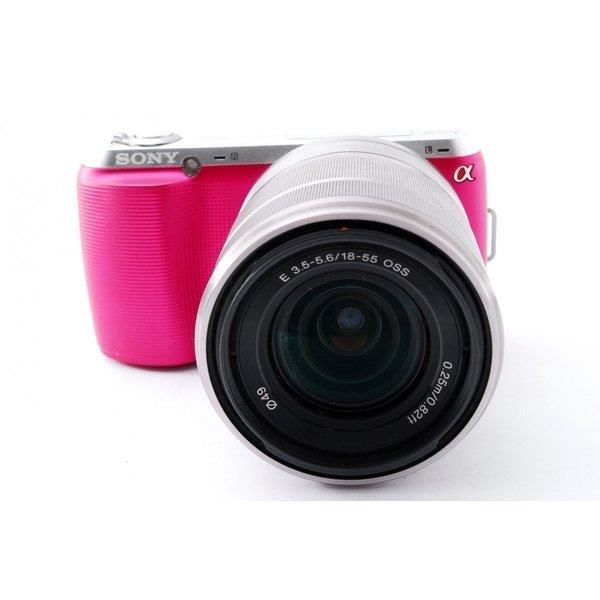 楽天市場】【中古】ソニー SONY Nex-C3 ピンク レンズキット 美品