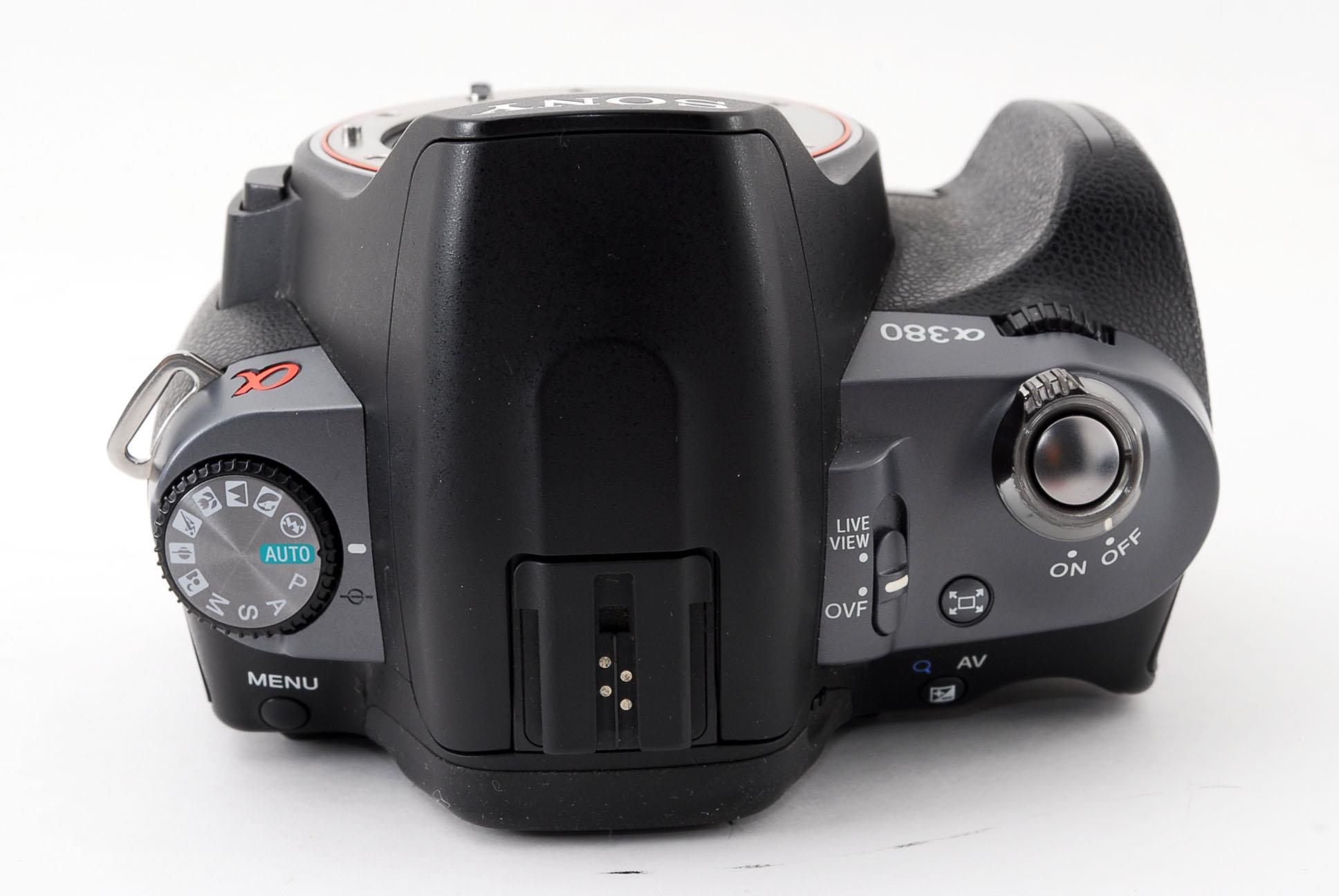 SONY α380 デジタル一眼レフカメラ 動作確認済 レンズセット 中古良品