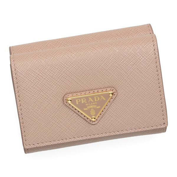 楽天市場】プラダ 財布 レディース PRADA サフィアーノトライアングル