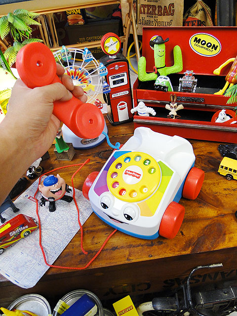 楽天市場】フィッシャープライス社 チャターフォン アメリカン雑貨