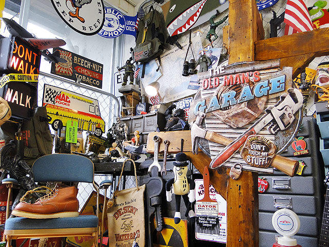 楽天市場】オールドマンガレージ ブリキ看板 アメリカン雑貨 アメリカ