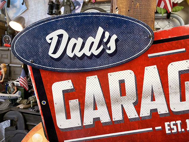 楽天市場】お父さんのガレージ ロードサイン U.S.ヘヴィースチール