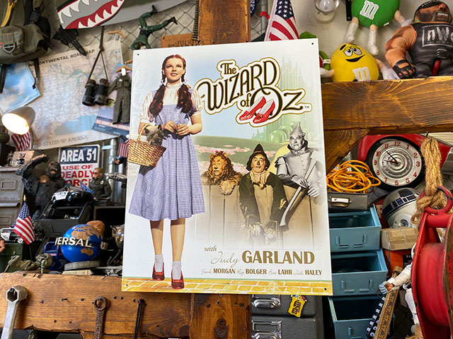 楽天市場】オズの魔法使い ブリキ看板 （ドロシーとトト） アメリカン