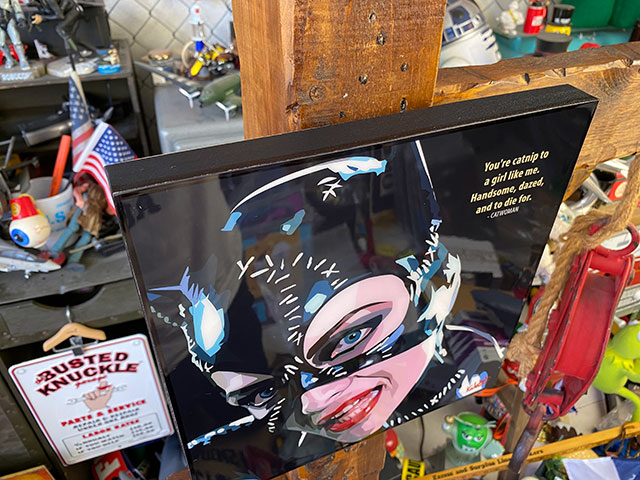 楽天市場】キャットウーマン ポップアートフレーム （ミシェル