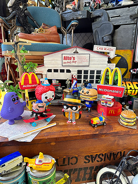 レア 1981年 マクドナルドランド キャラクター ラバーフィギュア フル