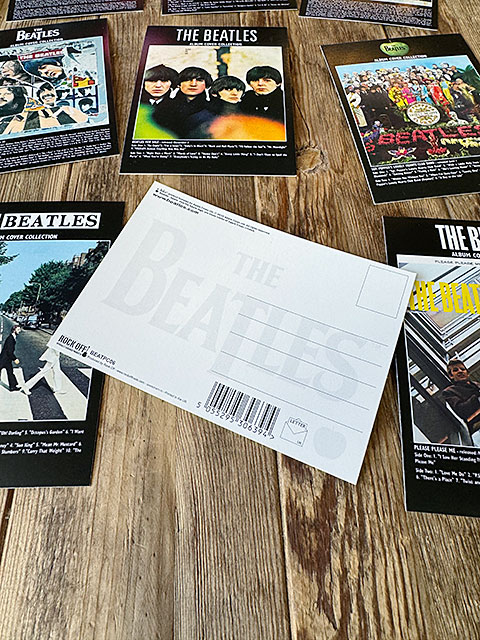 楽天市場】ビートルズ アルバムジャケット オフィシャル ポストカード