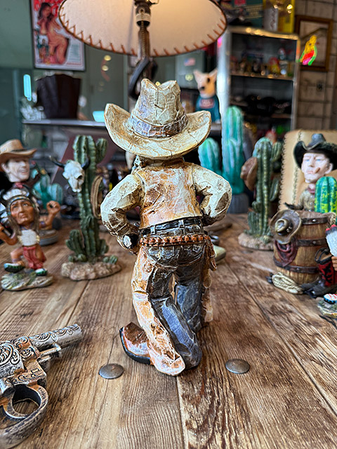 楽天市場】カウボーイ ウッドカットフィギュア アメリカン雑貨