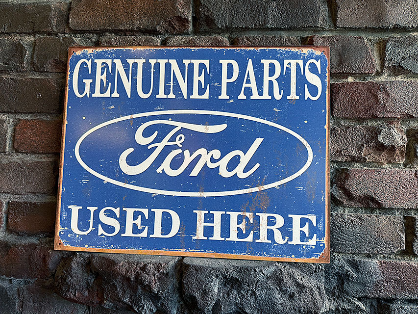 Ford vintage Genuine Parts ヴィンテージ看板