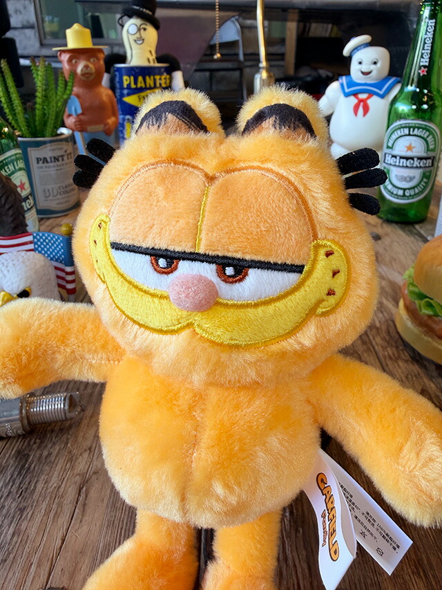 楽天市場】ガーフィールド ぬいぐるみ キーホルダー アメリカン雑貨