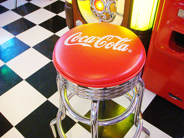 楽天市場】【店舗用本格プロ仕様】コカ・コーラ ハイスツール
