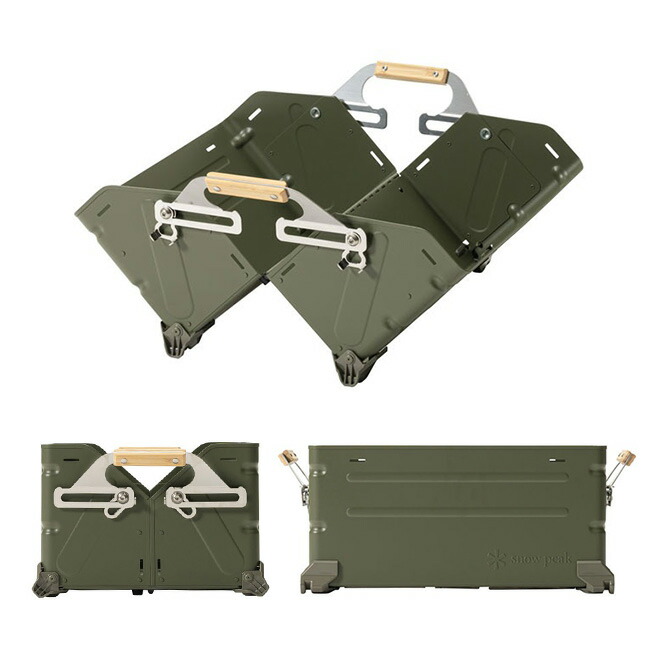 楽天市場】スノーピーク シェルフコンテナ25 オリーブドラブ snow peak