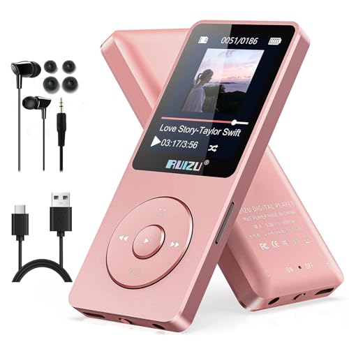 楽天市場】【送料無料】RUIZU 32GB MP3プレーヤーBluetooth 5.3、1.8