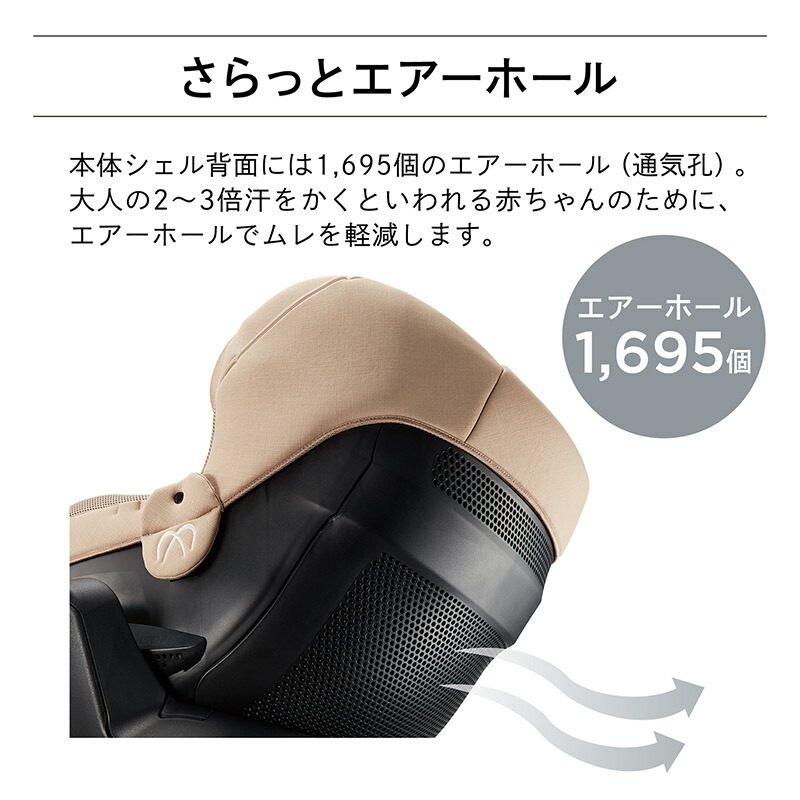 楽天市場】チャイルドシート R129 ISOFIX 回転式 日本製 BF136