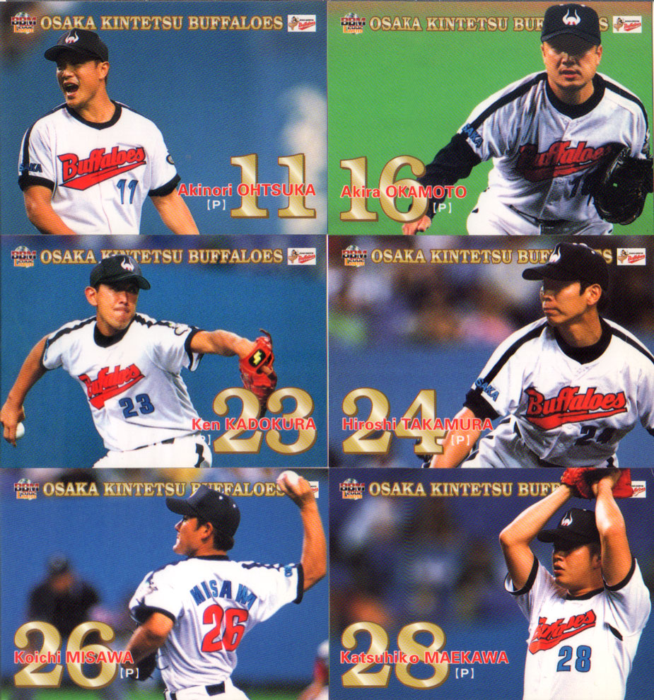 2002BBM 大阪近鉄バファローズ 前川勝彦 直筆サインカード