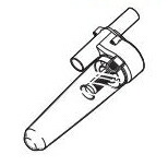 楽天市場】マキタ 充電式クリーナ用 サイクロンアタッチメント A-67169