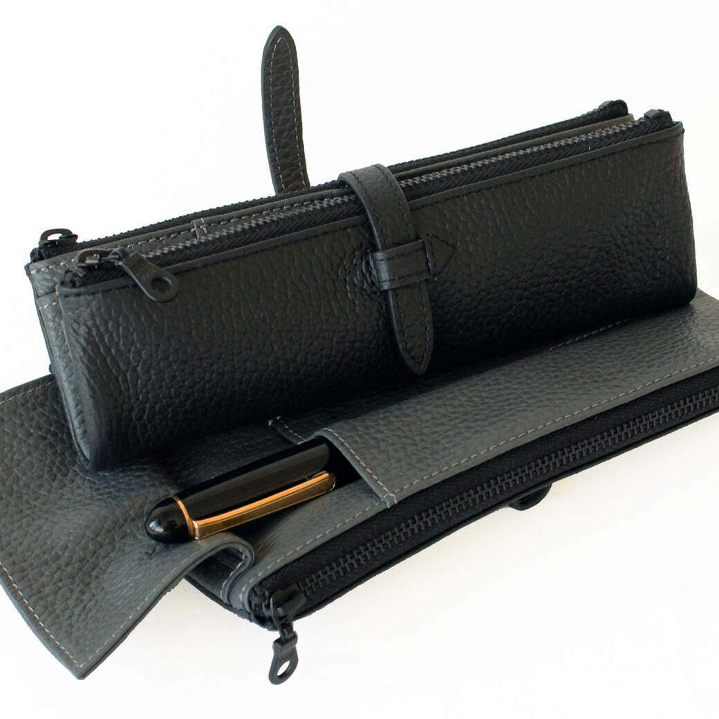 楽天市場】ペンケース レザー ルポ2セカンドペンケース 筆箱