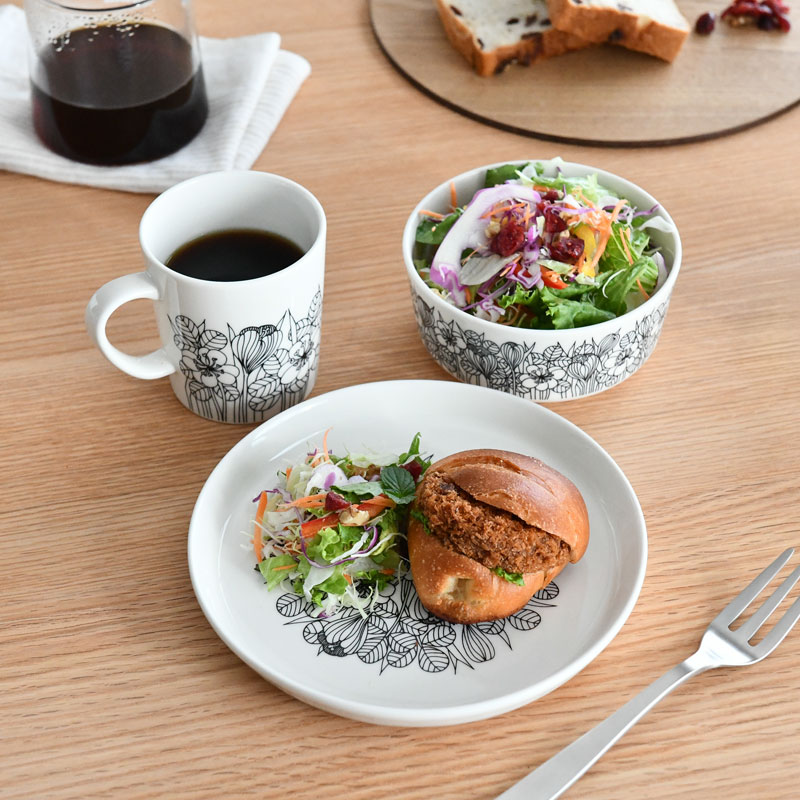 楽天市場】アラビア プレート 19cm クロッカス ARABIA Krokus グリーン