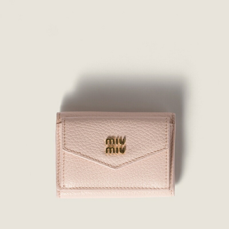 楽天市場】ミュウミュウ MIU MIU ヴィッテロダイノレザー 財布