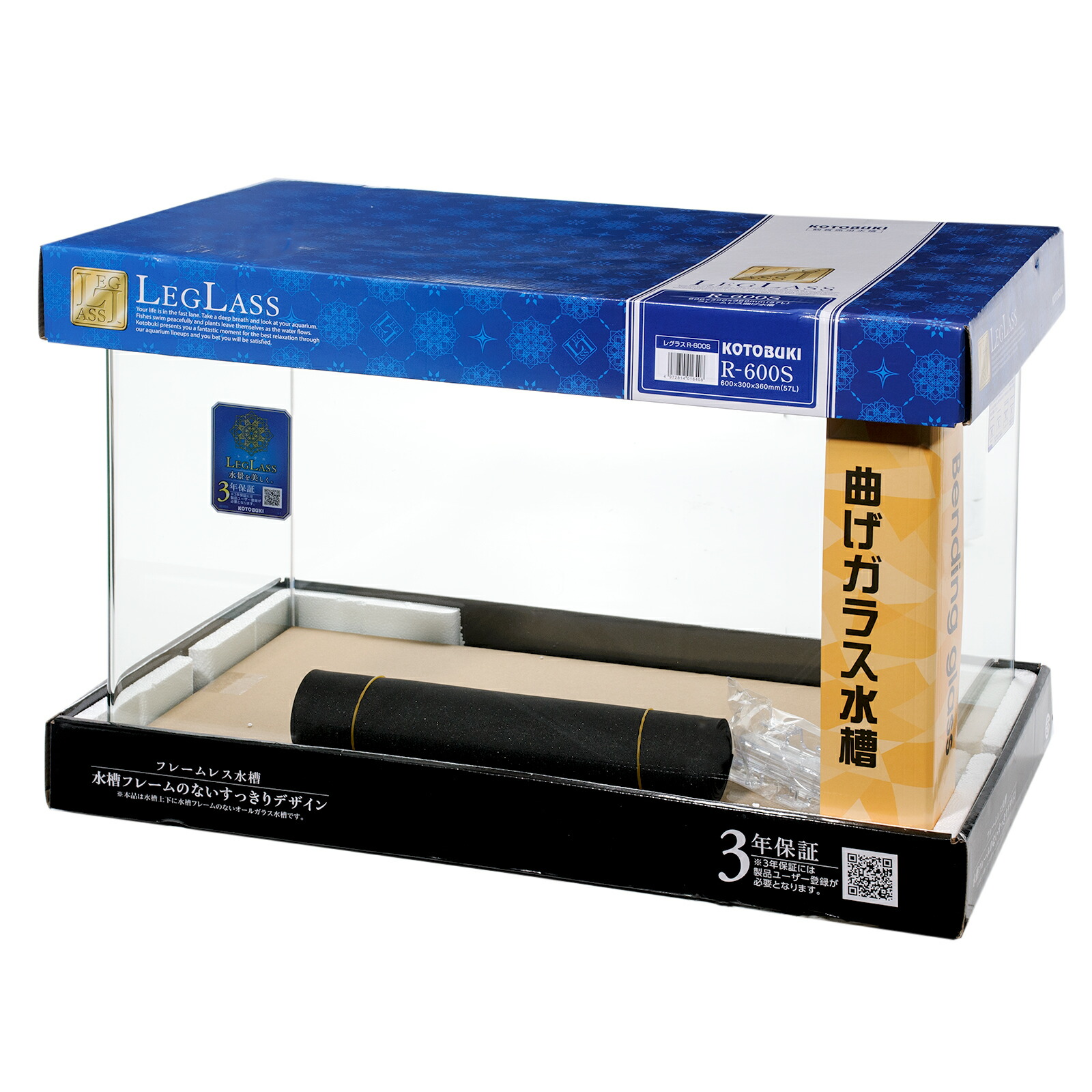 楽天市場】コトブキ工芸 ガラス水槽 レグラス R−600S（60×30