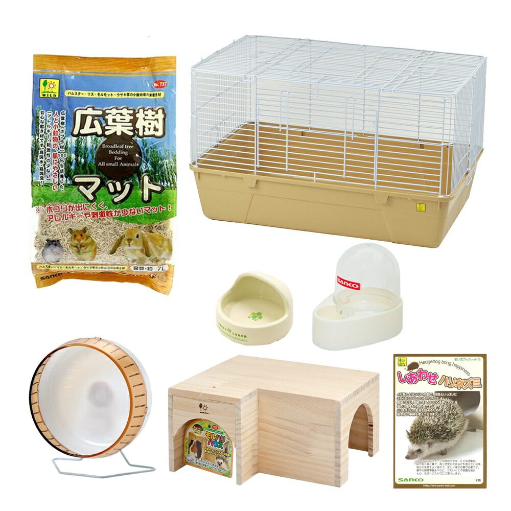 ハリネズミ飼育セット