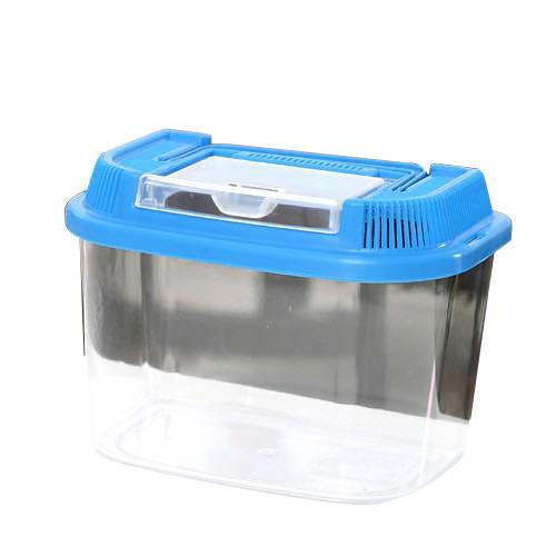 楽天市場】プラケース 飼育容器 ワイドミニ 青（175×110