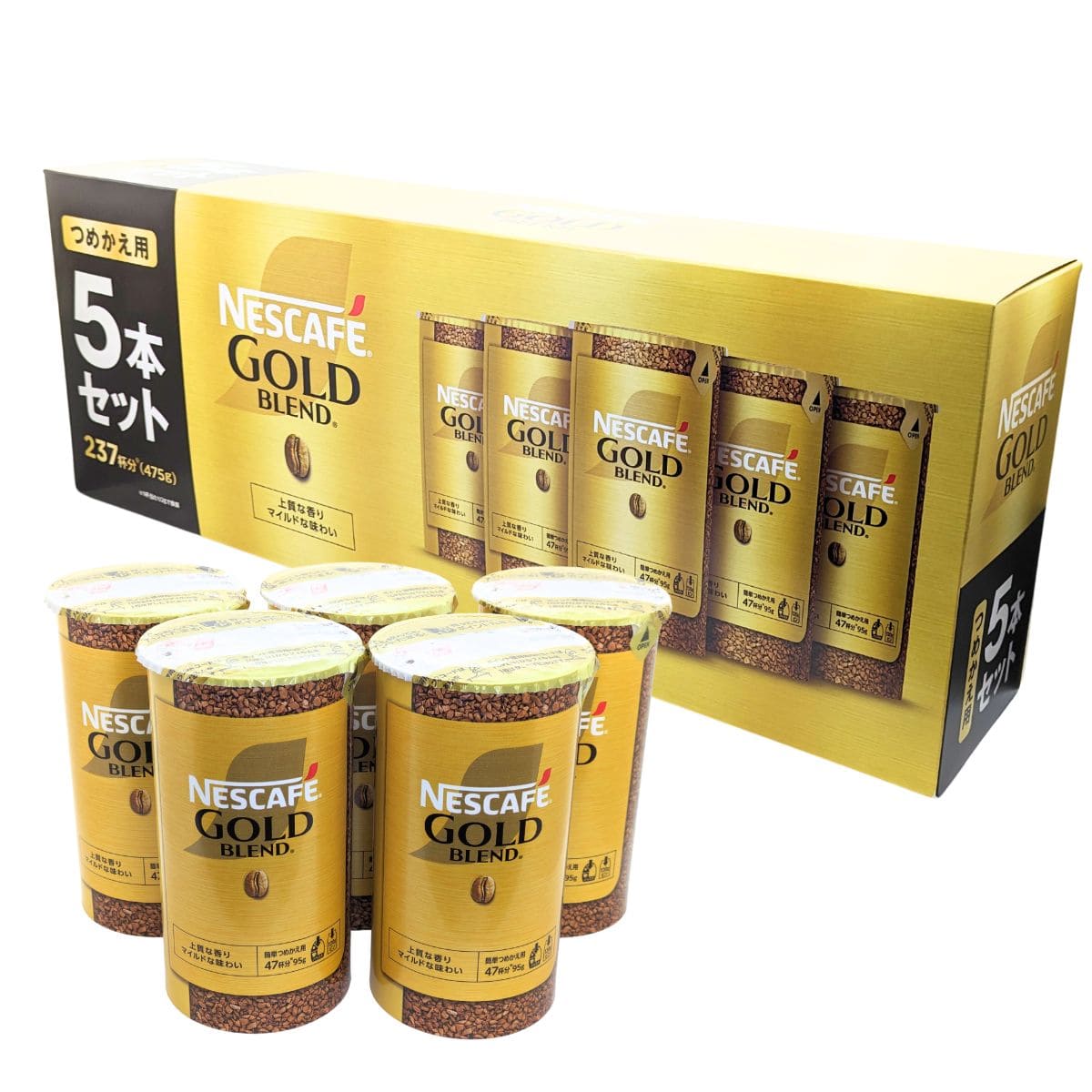 楽天市場】ネスカフェ ゴールドブレンド 詰め替え エコ＆システム