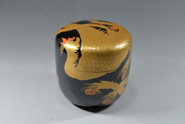 楽天市場】即中斎好写 鳳凰蒔絵大棗 : 茶道具商 左座園