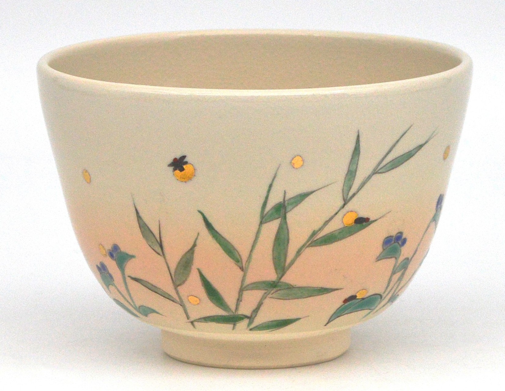 初釜 茶会 茶碗 御本 福寿草 加藤永真作（化粧箱） 抹茶碗金魚