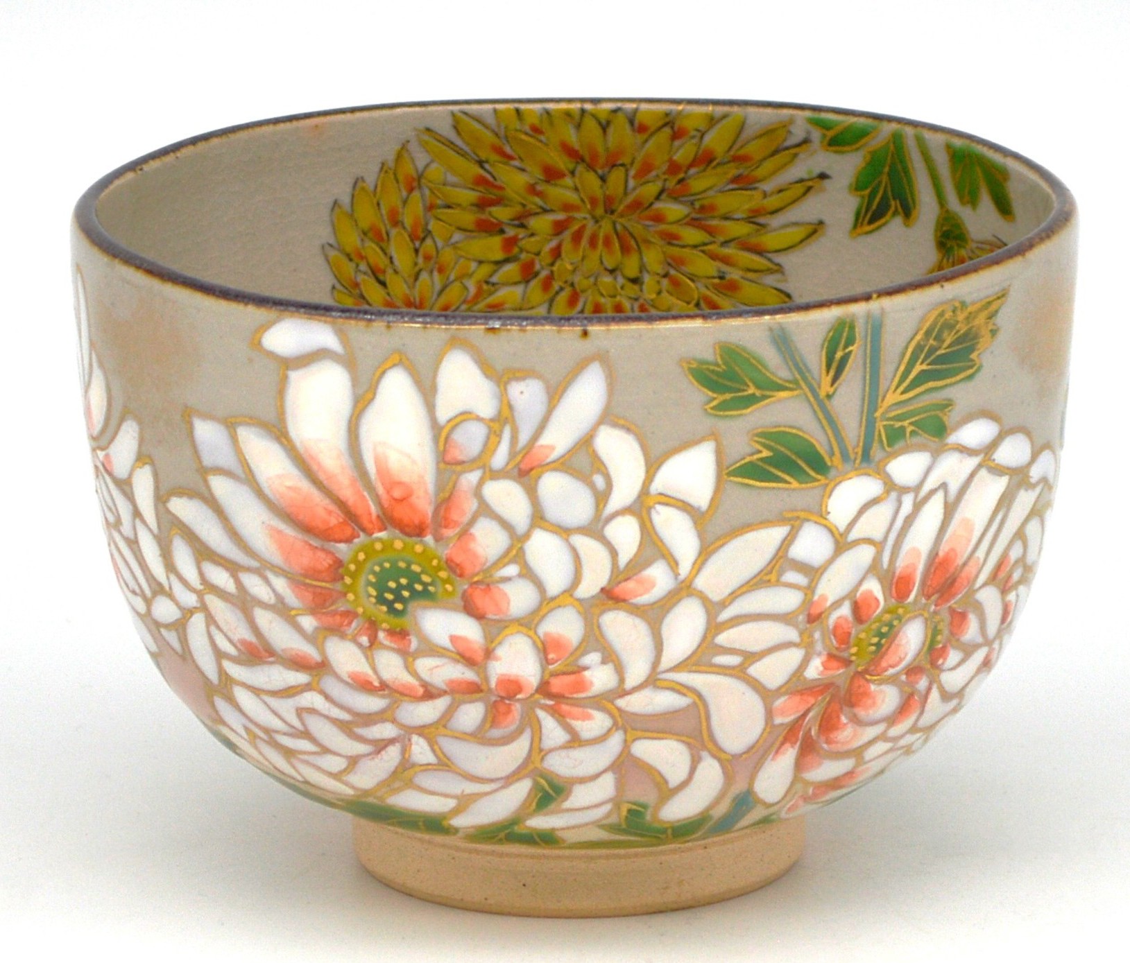 壱休窯 茶わんの通販 Y/ 壱休窯 窪田常之 乾山宇治桜 茶碗 共