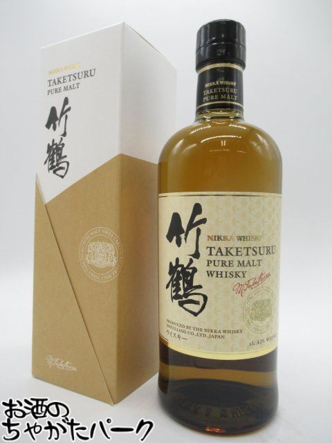 楽天市場】【海外流通逆輸入品】 ニッカ 竹鶴 ピュアモルト 箱付き 43