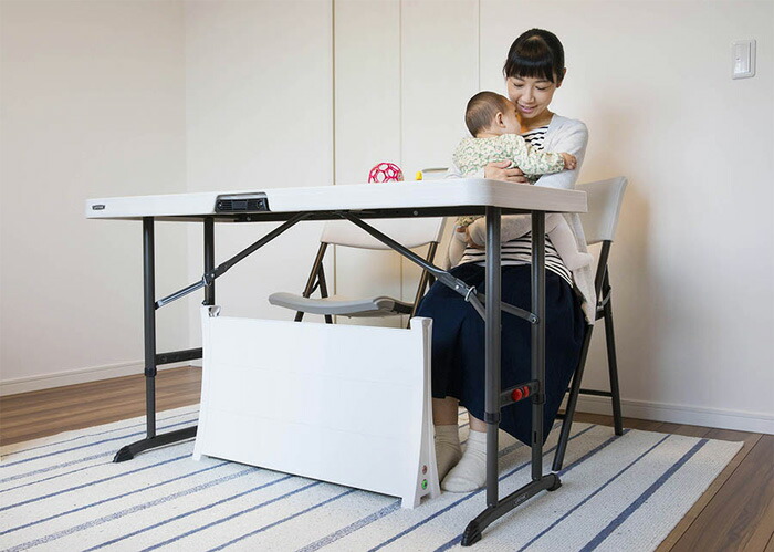 楽天市場】アルミパネルヒーター icoro イコロ i-750 ロングバージョン