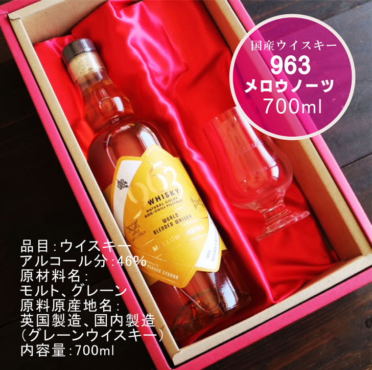 旧963ウイスキー赤 知多 セット 笹の川酒造 安積蒸溜所 963 ブレン