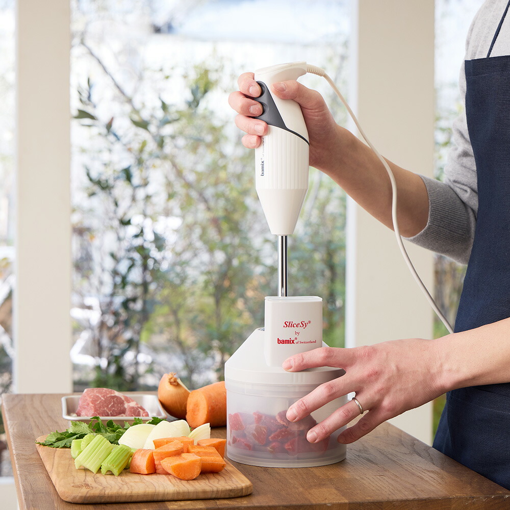 バーミックス M250 ベーシックセット と スライシー bamix