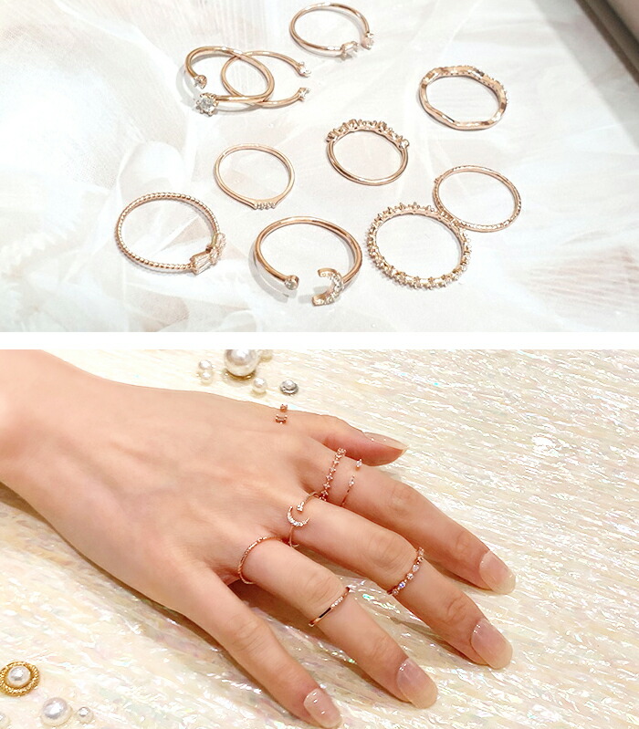 楽天市場】ファッションリング 指輪 No55 韓国ドラマ 愛は