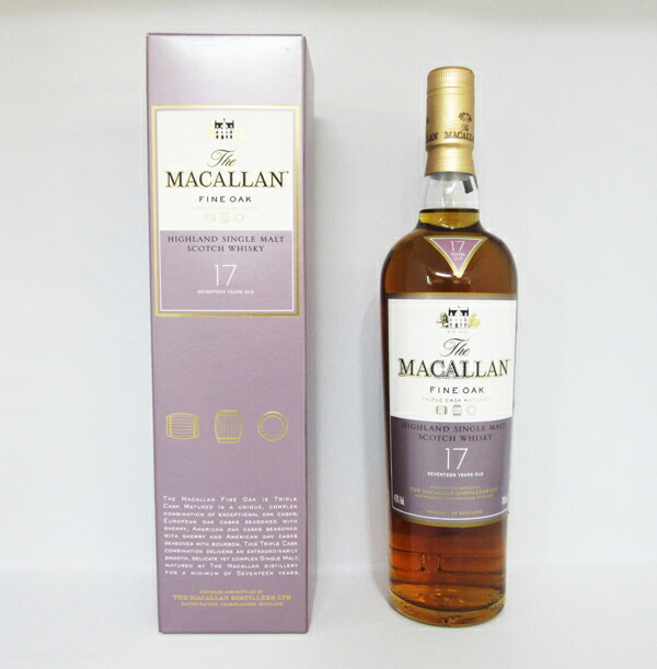 楽天市場】【終売品】マッカラン17年 ファインオーク 43度 700ml 正規