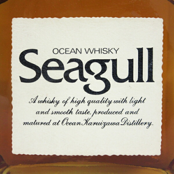 楽天市場】【レトロ：特級表示】オーシャン ウイスキー Seagull
