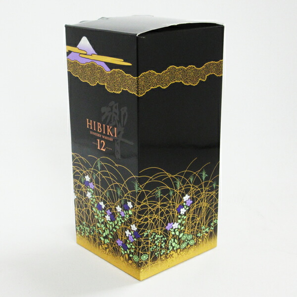 楽天市場】【レトロ：希少】響12年 43度 500ml （意匠カートン入