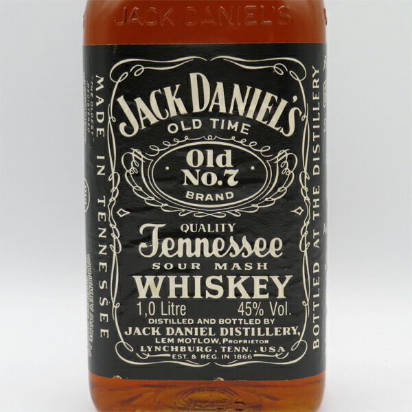 楽天市場】【レトロ】ジャックダニエル ブラック No.7 45度 1000ml
