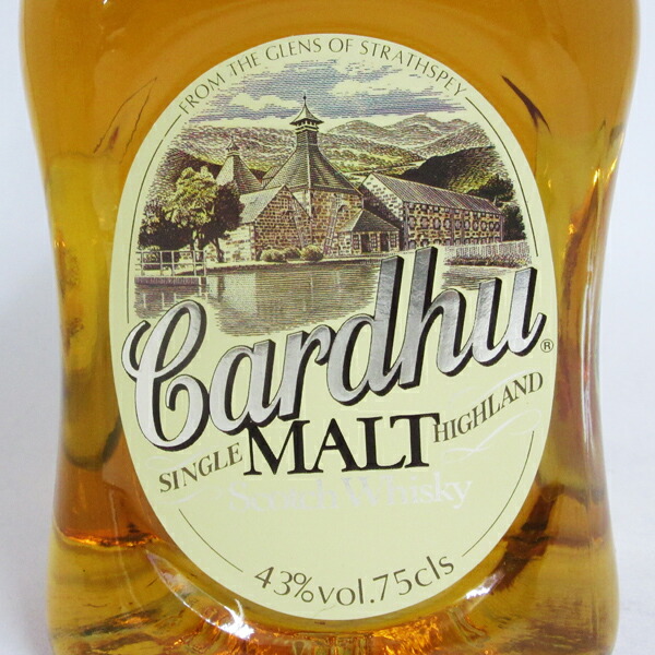 楽天市場】【レトロ】【オールドボトル】Cardhu（カーデュ） 12年 43度