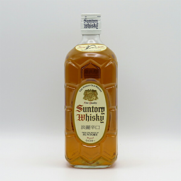 楽天市場】【レトロ】サントリーウイスキー 白角 〔淡麗辛口〕 40度