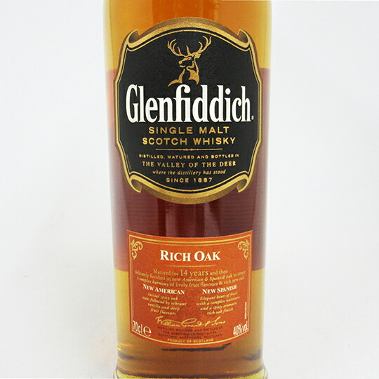 楽天市場】グレンフィディック14年 リッチオーク 40度 700ml 正規品