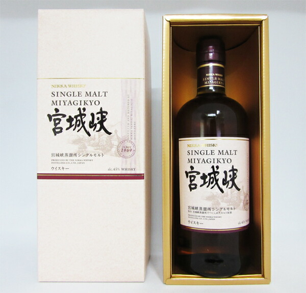 楽天市場】宮城峡NV 45度 700ml （専用化粧箱入） : 中央酒販