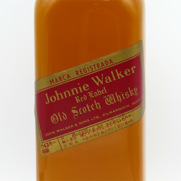 楽天市場】【レトロ：特級表示】ジョニーウォーカー レッドラベル 43度