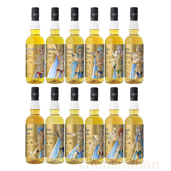 最安値聖闘士星矢 ウイスキー 12本セット アマハガン